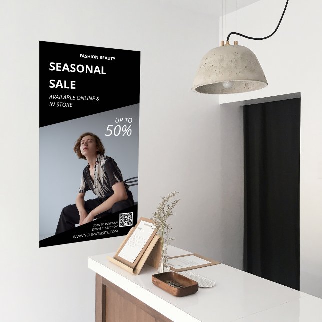 Modern Product Photo In Store Business Marketing Poster (Modern Product Photo In Store Business Marketing Poster)