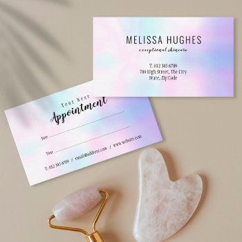 Modern Professional Appointment Reminder Card by artofbusiness at Zazzle