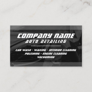 Modern professional automotive business card