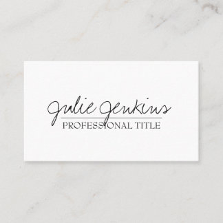 Modern & Professional Business Card
