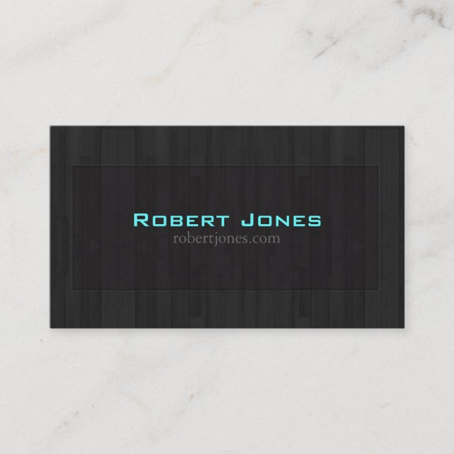 Modern Professional Business Card (Front)