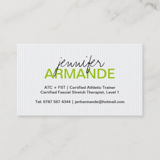 Customizable Modern Professional Business Card