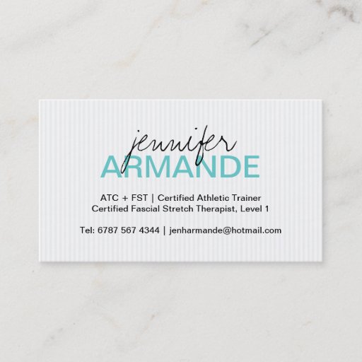 Customizable Modern Professional Business Card