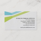 Modern Professional Business Card (Back)