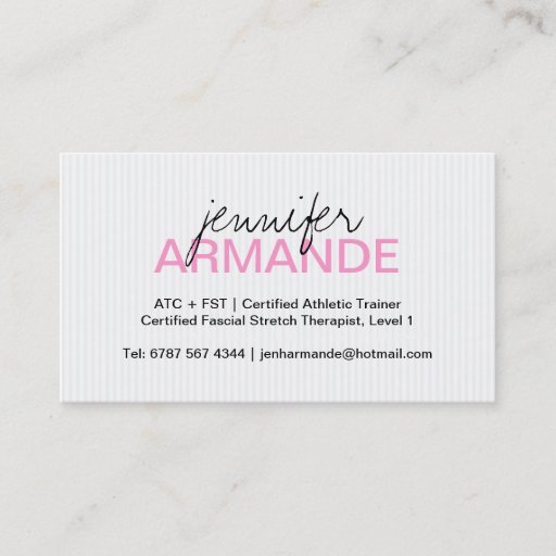 Customizable Modern Professional Business Card