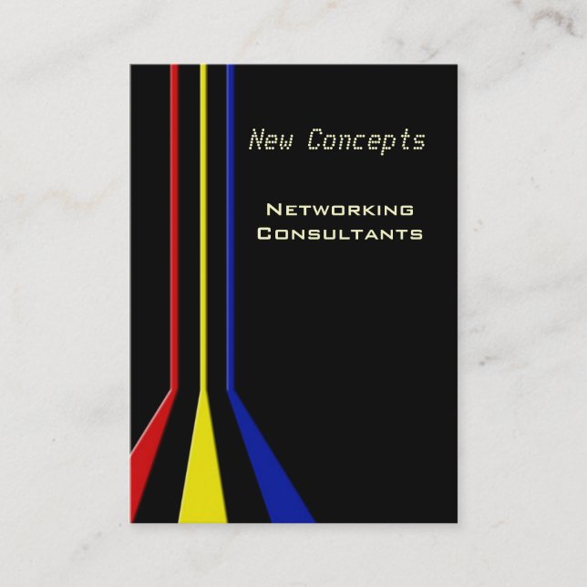 Modern Professional Business Card (Front)