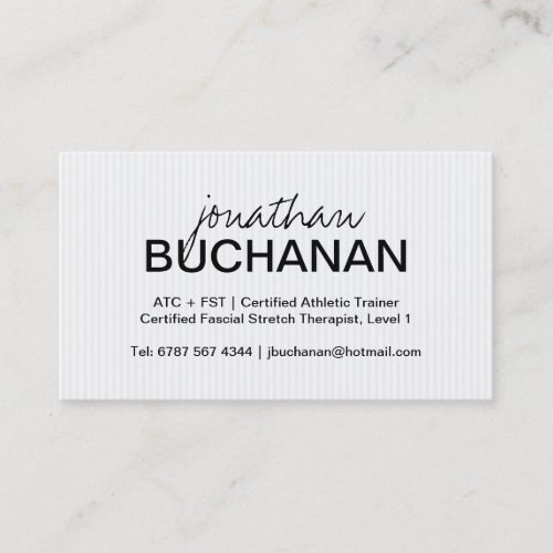 Modern Professional Business Card