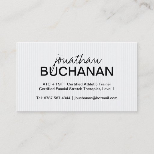 Customizable Modern Professional Business Card