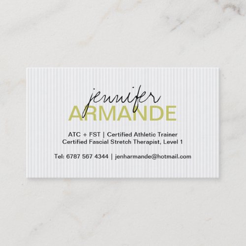 Modern Professional Business Card