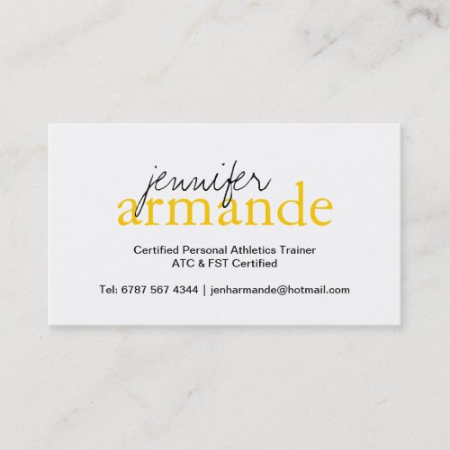 Modern Professional Business Card