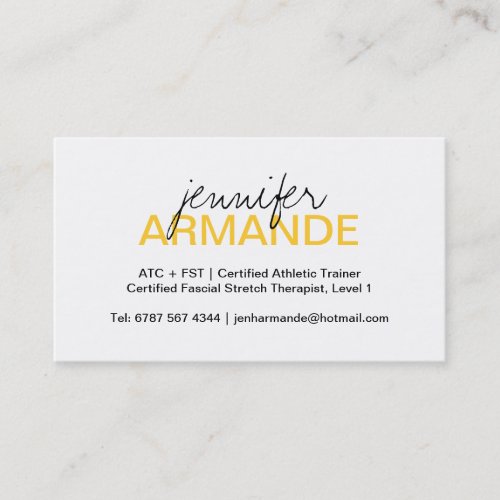 Modern Professional Business Card