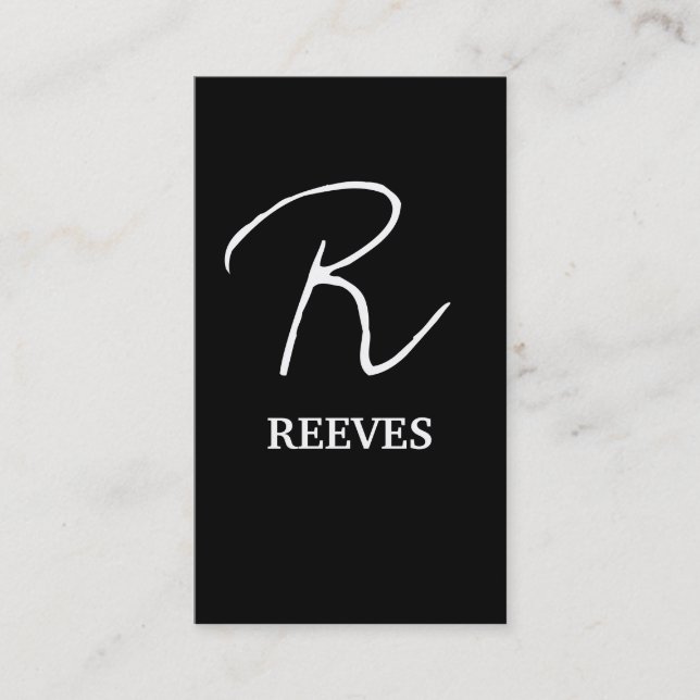 Modern Professional Business Card (Front)