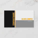 Modern Professional Business Card Template at Zazzle
