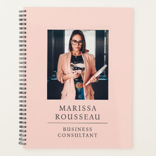 Modern Professional Business Consultant Photo Planner