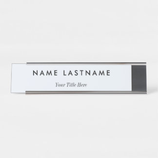 Modern Professional Business Desk Name Plate