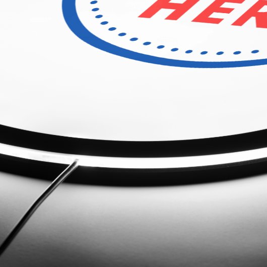 Modern Professional Business Promotional Logo LED Sign (Edge)