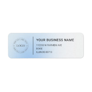 Modern Professional Business Return Address Label