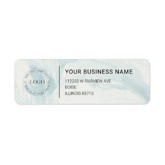 Modern Professional Business Return Address Label