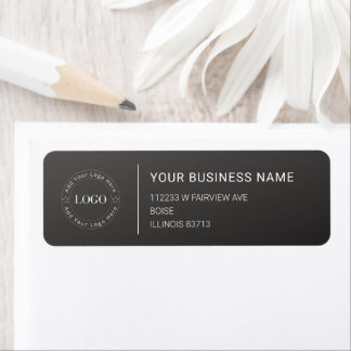 Modern Professional Business Return Address Label