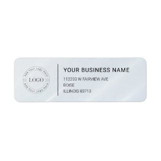 Modern Professional Business Return Address Label