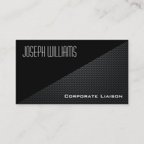 Modern Professional Carbon Fiber Business Cards