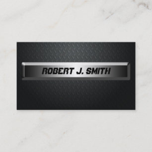 Modern Professional Carbon Fiber Business Cards