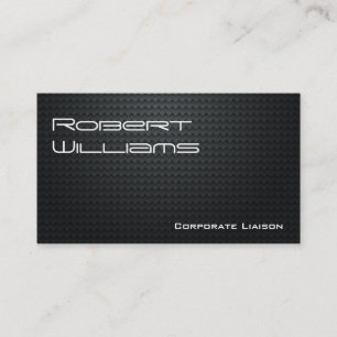 Modern Professional Carbon Fiber Business Cards
