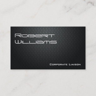 Modern Professional Carbon Fiber Business Cards