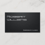 Modern Professional Carbon Fiber Business Cards at Zazzle