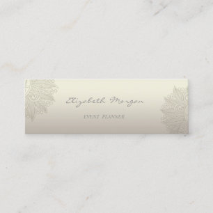 Modern Professional Charming  Luminous,Lace Mini Business Card