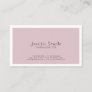 Modern Professional Classy Color Simple Design Business Card