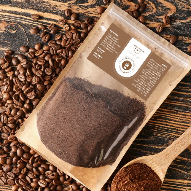 Modern Professional Coffee Label (Creator Uploaded)