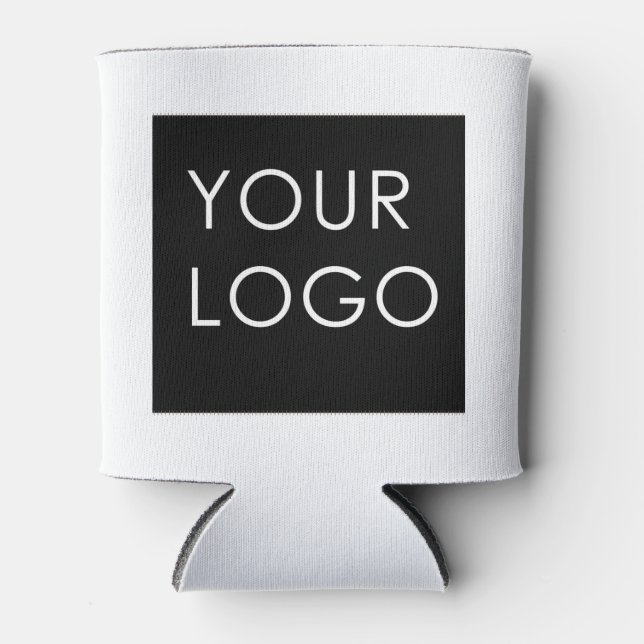 Modern Professional Company Business Logo  Can Cooler (Front)