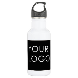 Modern Professional Company Business Logo Image Stainless Steel Water Bottle
