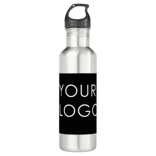 Modern Professional Company Business Logo Promo    Stainless Steel Water Bottle