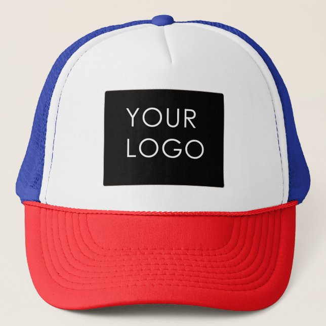 Modern Professional Company Business Logo  Trucker Hat (Front)