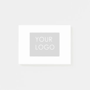 Modern Professional Company Business Logo White Post-it Notes