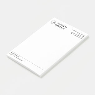 Modern Professional Company Post-it Notes