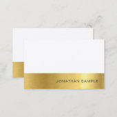 Modern Professional Creative Premium Silk Luxury Business Card (Front/Back)