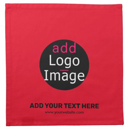 Modern Professional Custom Brand Red