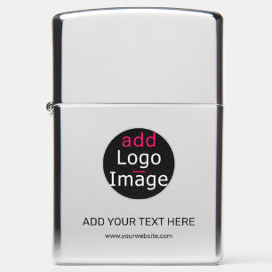 Modern Professional Custom Business Chic  Zippo Lighter