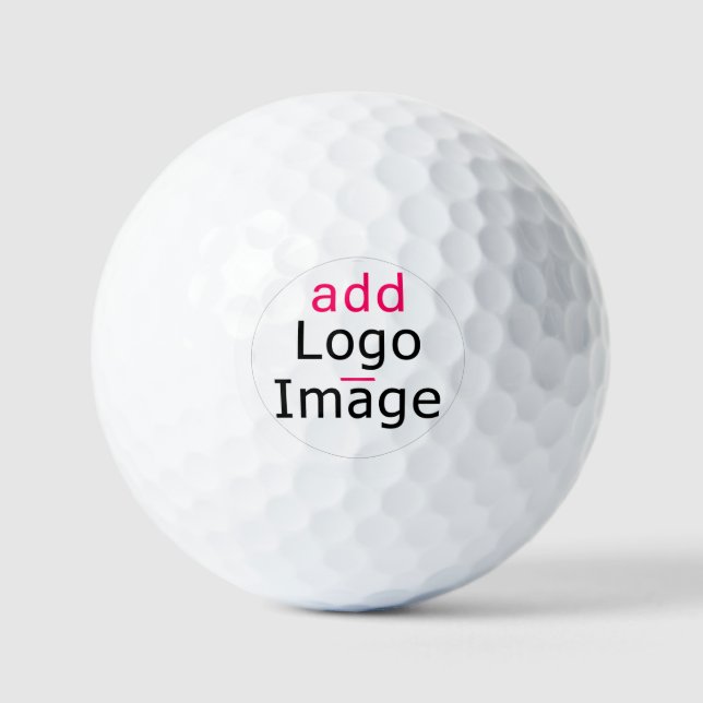 Modern Professional Customizable Business  Golf Balls (Front)