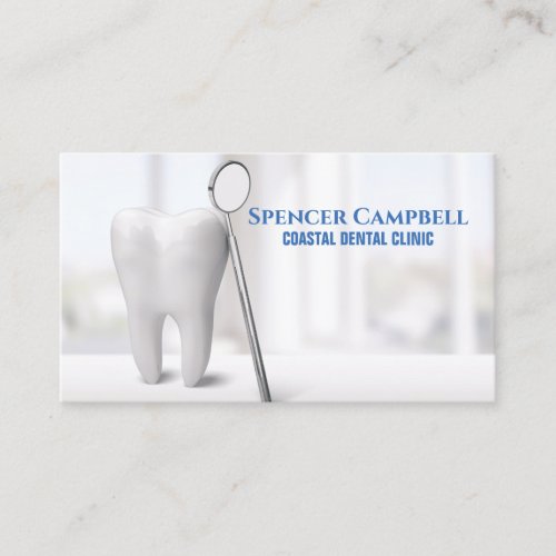 Modern Professional Dental Dentist Clinic Dental  Business Card