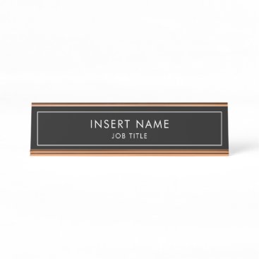 Modern Professional Desk Name Plate Modern Professional Desk Name Plate