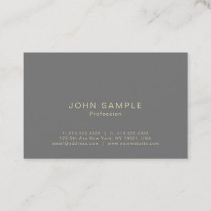 Modern Professional Elegant Creative UV Matte Business Card
