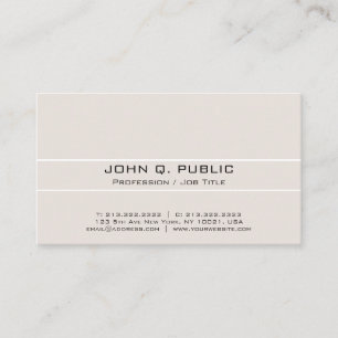 Modern Professional Elegant Harmonic Colors Business Card