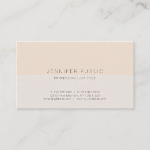 Modern Professional Elegant Trend Design Stylish Business Card