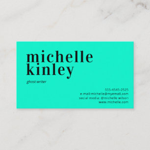 Modern professional elegant trendy networking business card