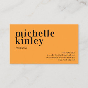 Modern professional elegant trendy networking business card