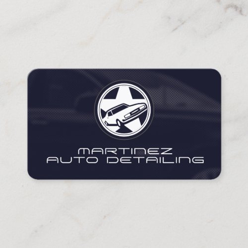 Modern professional giant logo automotive  busines business card